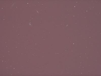 085a  Virgo Trio - single unprocessed and unguided - 90s exposure - April 2, 2011 12:24 EST Holland Landing, Ontario