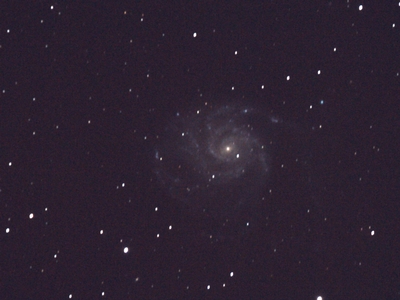 m101-canon400d-iso1600-20x90s-(total-30m-40s)  M101 - ISO1600 - 20x90s (total 30m 40s) - 30x90s darks - Canon 400D - unguided - April 2, 2011 - Holland Landing, Ontario